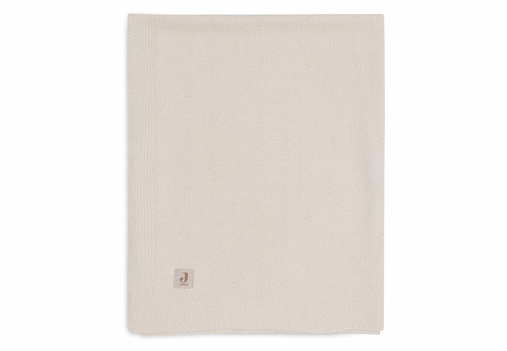 Jollein | Dekentje Cosy Knit Ivory 100x150cm