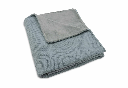 Jollein | Dekentje Cosy Knit Sea Green/Velvet 100x150cm