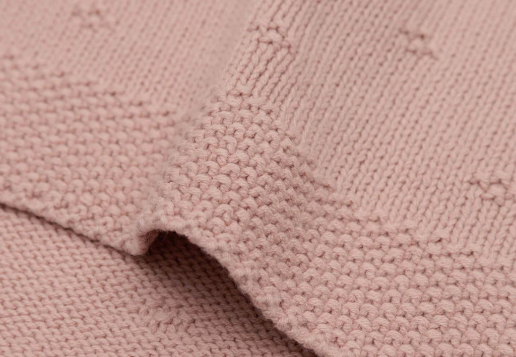 Jollein | Dekentje Cosy Knit Wild Rose 100x150cm