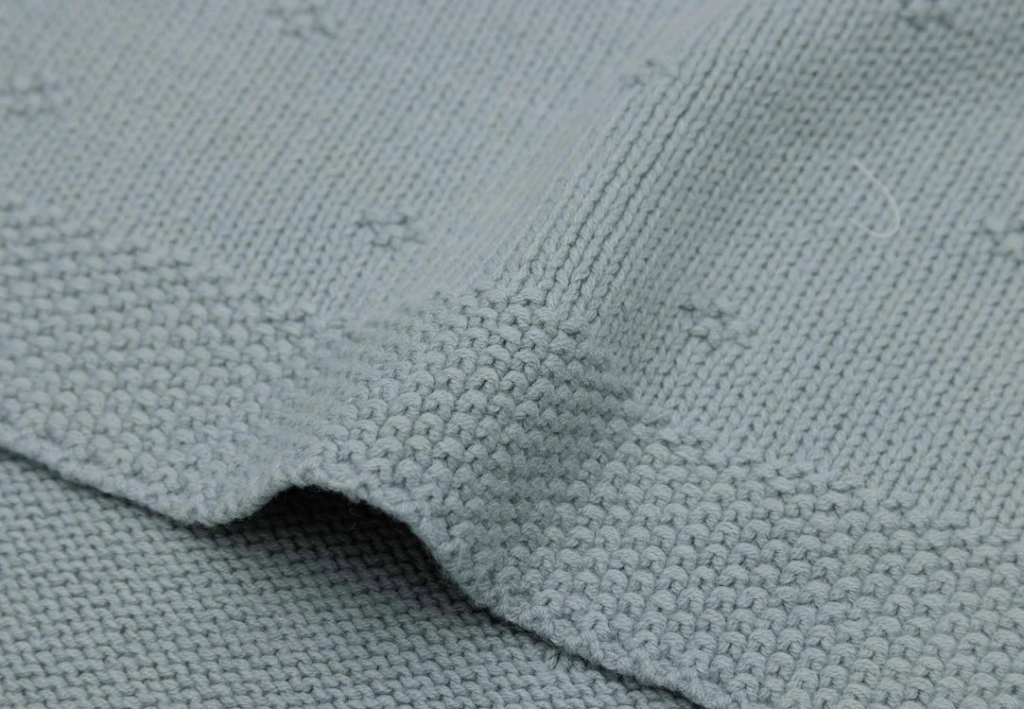 Jollein | Dekentje Cosy Knit Sea Green 75x100cm