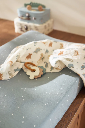 Jollein | Aankleedkussenhoes Jersey Twinkling Sea Green 50x70cm