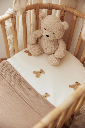 Jollein | Hoeslaken Teddy Bear wieg/draagmand  40/50x80/90cm