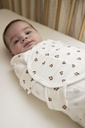 Meyco | Inbakeren Mini Panther Swaddle Soft Pink  0-3M