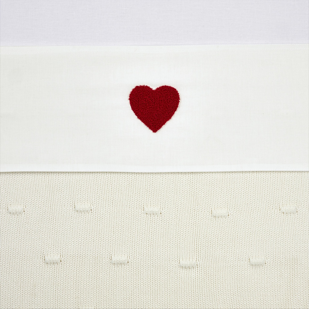 Meyco | Laken Ledikant Sweet Heart Red 100x150cm