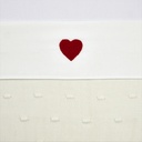 Meyco | Laken Ledikant Sweet Heart Red 100x150cm