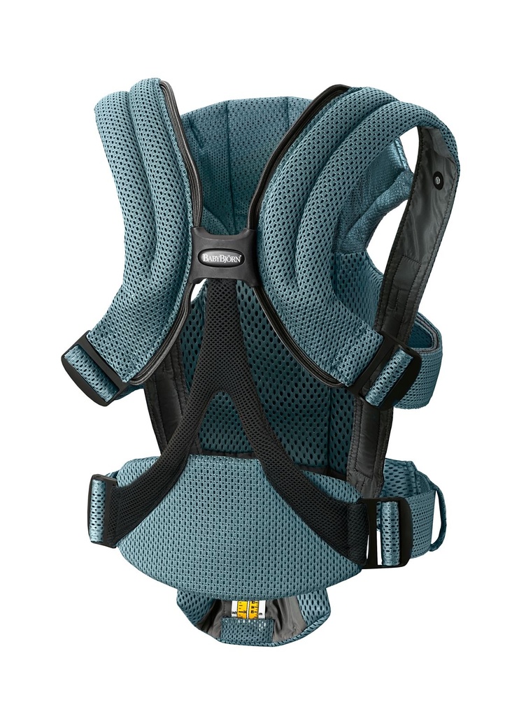 BABYBUIDEL, 3D Mesh, Move, saliegroen, 100% polyester, 0 maand (3.2 kg) tot 24 maand (12 kg), positie buik/M houding