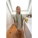 Laessig | Poncho Muslin Olive 12-36M