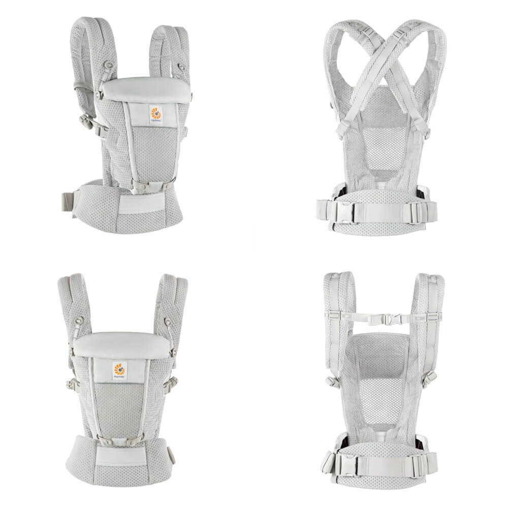 Ergobaby | Babybuidel Adapt Soft Flex Mesh pearl grey