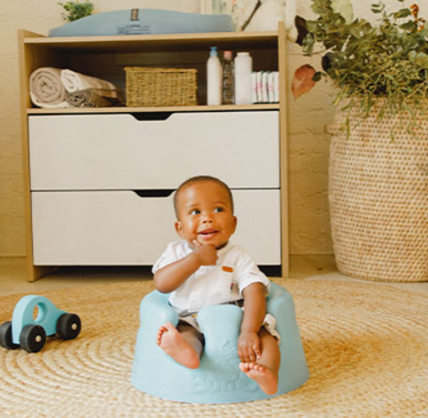 Bumbo | Babyzitje Floor Seat Rubber powder blue