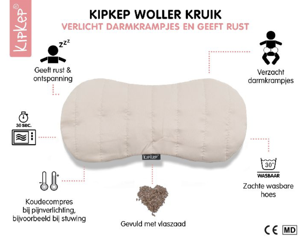 WARMTEKUSSEN, Woller, zandloper, padded sand, uni/matelasse, zandloper, vlaszaad vulling, 14x29cm, 2023