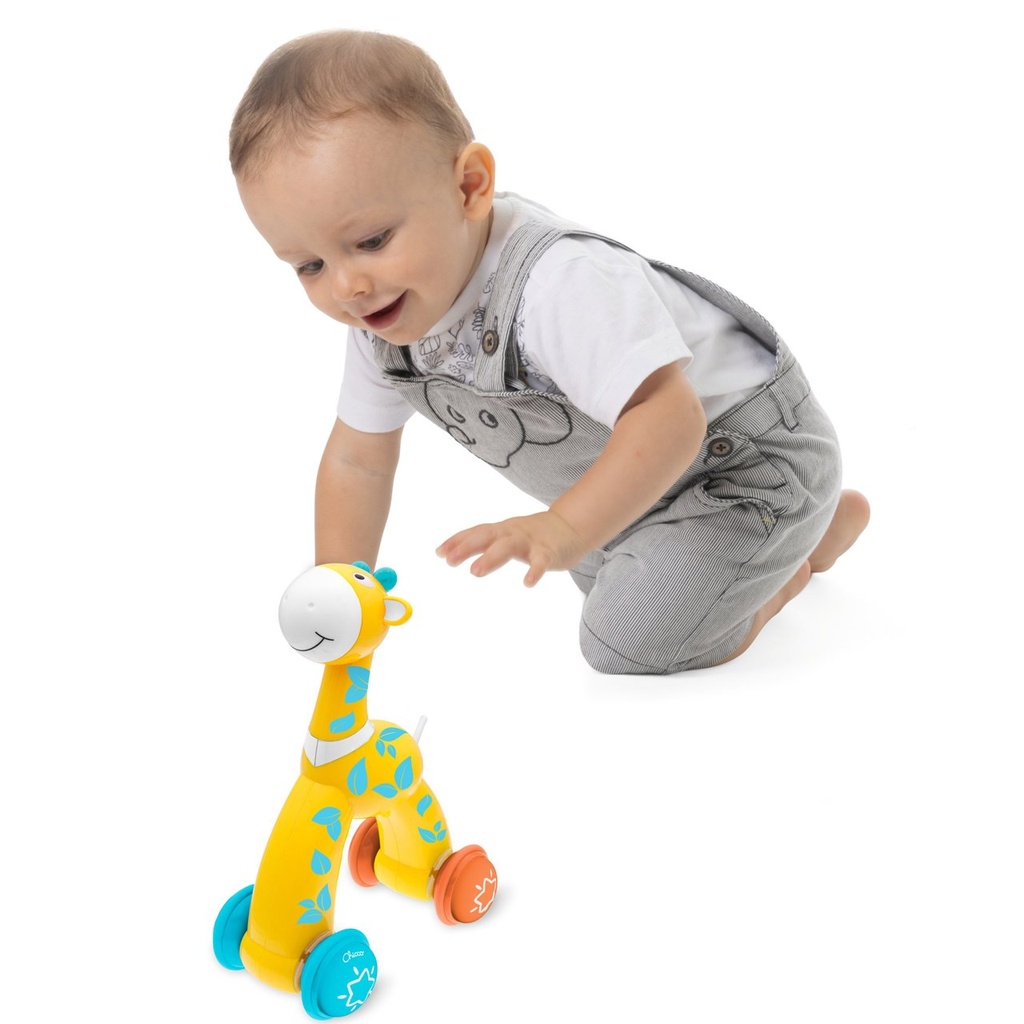 Chicco | Trek en Duwfiguur Giraf Speelgoed Push & Go