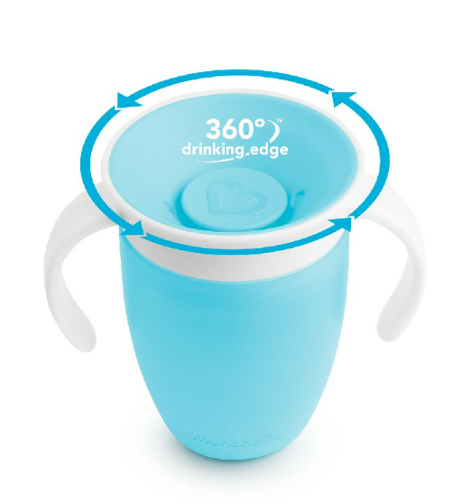 Munchkin | Drinkbeker 207 ml Miracle 360° Trainer Cup blue