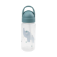 DRINKBEKER, 350 ml, Straw Bottle, Elphee, blue, print olifant, PP, deksel, rietje, 1 stuk(s), 24