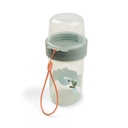 BEWAARPOTJE, Croco, green, To Go 2-Way Snack Container L, PP/PP, 1x 470 ml, 2 compartimenten: 150ml en 320ml, 2024