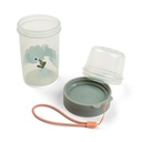 BEWAARPOTJE, Croco, green, To Go 2-Way Snack Container L, PP/PP, 1x 470 ml, 2 compartimenten: 150ml en 320ml, 2024