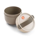 BEWAARPOTJE, To Go Lunch Bowl, sand, ecru, PP/PP, 1x 550 ml, 24