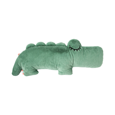 PLUCHE KNUFFEL, Cuddle Friend Big, Croco , green, groen, krokodil, textiel, vanaf 12 maanden, 24