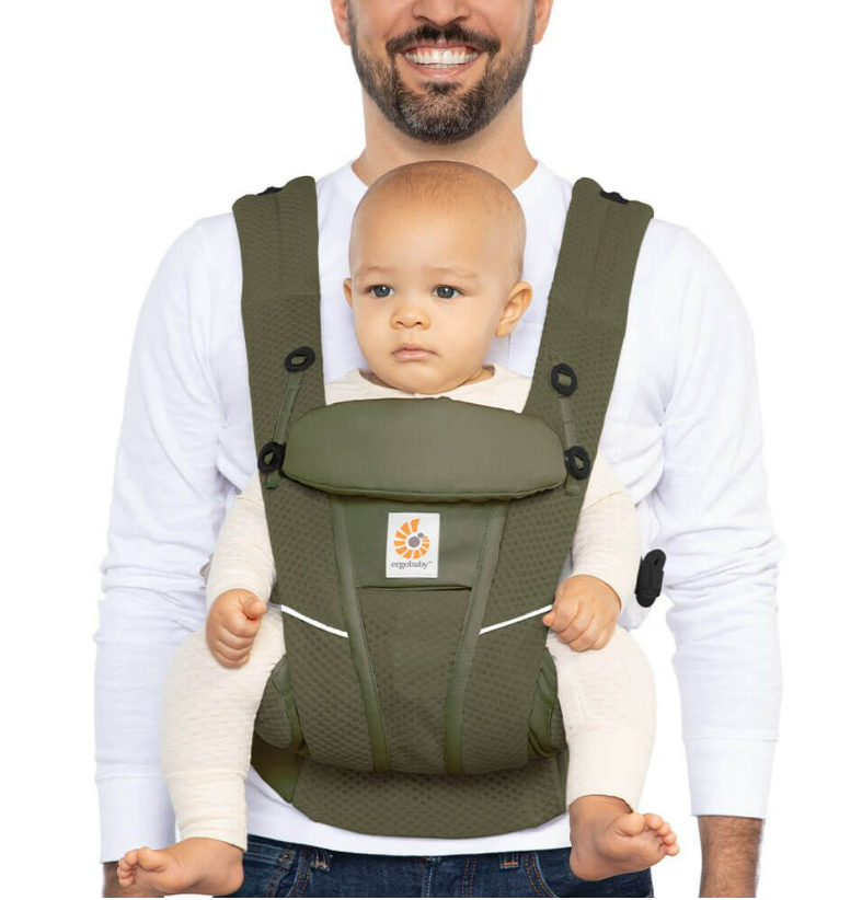 Ergobaby | Babybuidel Omni Breeze SoftFlex mesh Olive green