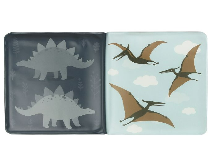 A Little Lovely Company | Bath Book Dinosaurussen Groen +0M