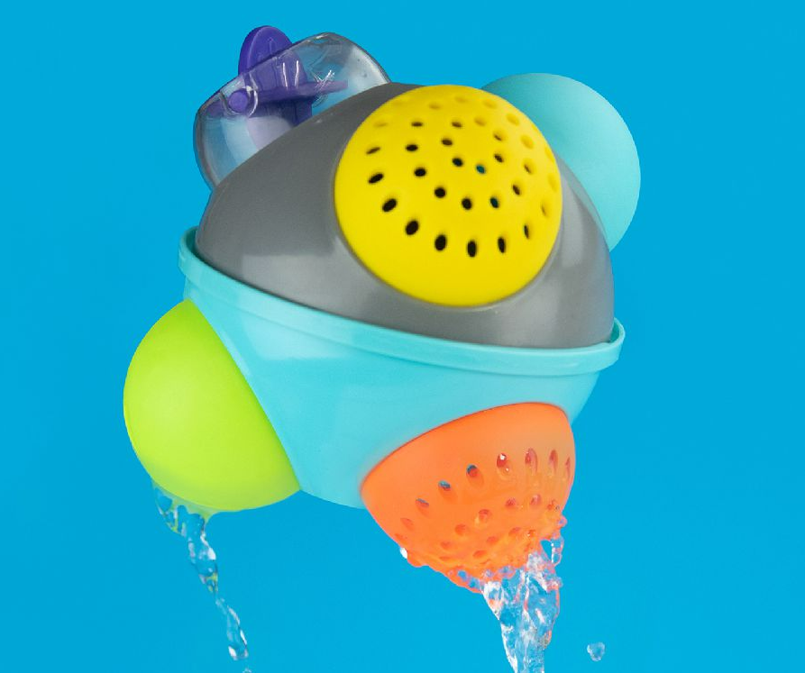 Sassy | Rainshower bath ball +activities Multikleur +6M