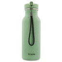 DRINKBEKER, 500 ml, Mr. Frog, groen, uni/print kikker, aluminium, deksel, drinktuit, Drinkfles, 1 stuk(s)