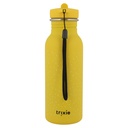 DRINKBEKER, 500ml, Mr. Lion, bright yellow, uni/print leeuw, alu, deksel, drinktuit, drinkfles, School (041)