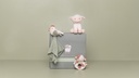 PLUCHE KNUFFEL, Giftset, Little Farm, kip/schaap/koe, textiel, +muziek, vanaf 0 maand, 2023