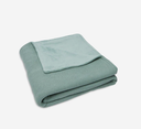 DEKEN, 100x150cm, TOG 2.0, forest green, Basic Knit, uni/uni, tricot/fleece, voor babybed 60x120/70x140, 2022