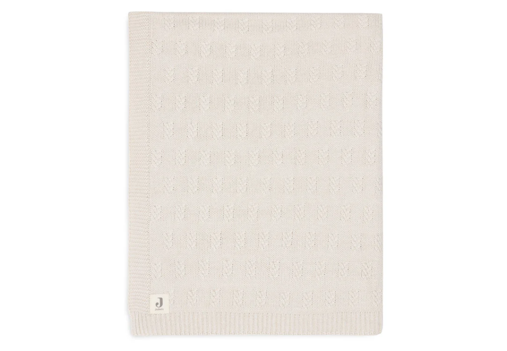  Jollein | Deken Grain Knit Oatmeal 75x100cm