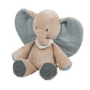 Nattou | Pluche knuffel Cuddly Axel the elephant Luna & Axel  groen/bruin 30cm