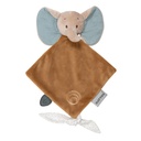 Nattou | Knuffeldoek / Doudou Mini Axel the elephant Luna & Axel groen/bruin