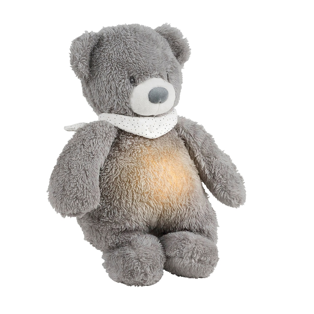 Nattou | Slaapknuffel Sleepy Bear grey 30cm