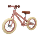 LOOPFIETS / LOOPAUTO, pink mat, roze, metaal, vanaf 24 maanden