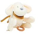 Nattou | Muziektrekker Musical Dog Flannel Charlie vanilla 30cm