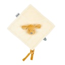 KNUFFELDOEK / DOUDOU, Charlie, ecru, Doudou Dog Flannel, vanilla, hond, uni, textiel, vanaf 0 maand