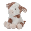 Little Dutch | Pluche Knuffel Little Farm Koe Bruin/Ecru H17cm