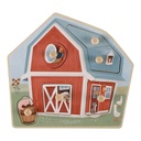 PUZZEL, Houten puzzel, Little Farm, multikleur, hout, vanaf 12 maanden, 2023