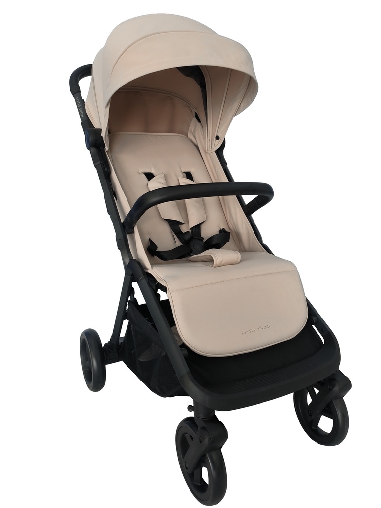 Little Dutch | Buggy Comfort Beige Compact Inklapbaar