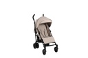 BUGGY, Paraplu buggy, beige, bruin, zwart aluminium frame, zwenkwielen, +boodschappenm, vierwieler, 2024