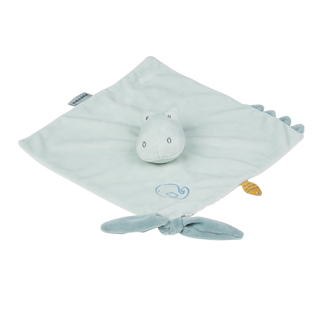 Nattou | Knuffeldoek / Doudou Romeo the crocodile Romeo, Jules & Sally groen