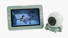 BEELDBABYFOON, Yoo Go Plus, digitaal/ FHSS, terugspr.f., slaapliedjes , LCD scherm, buiten tot 300 m, babyfoon