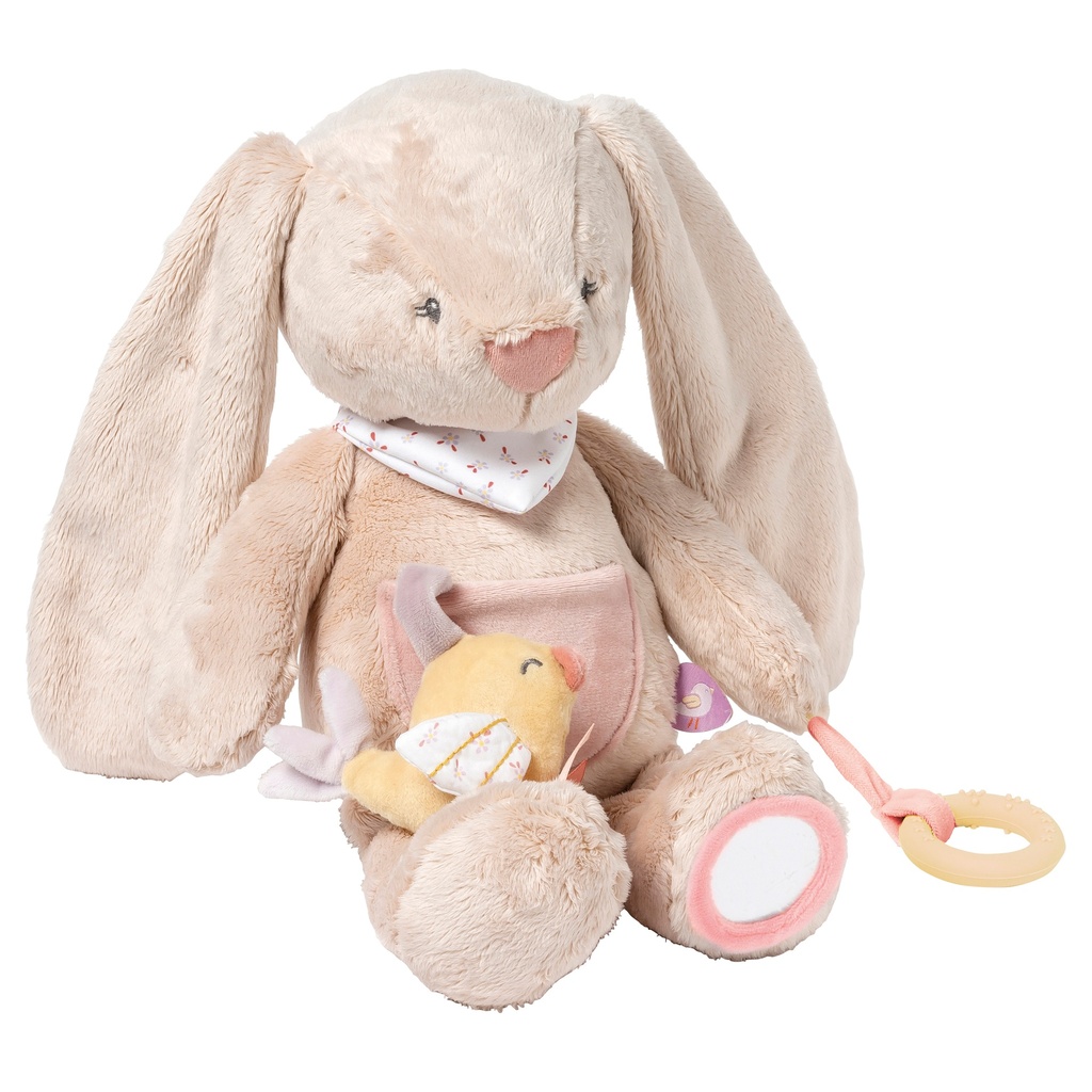 Nattou | Speelgoed voor het park Activity Bunny Alice & Pomme ecru