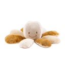 Nattou | Pluche knuffel Activity octopus Lapidou caramel 28cm