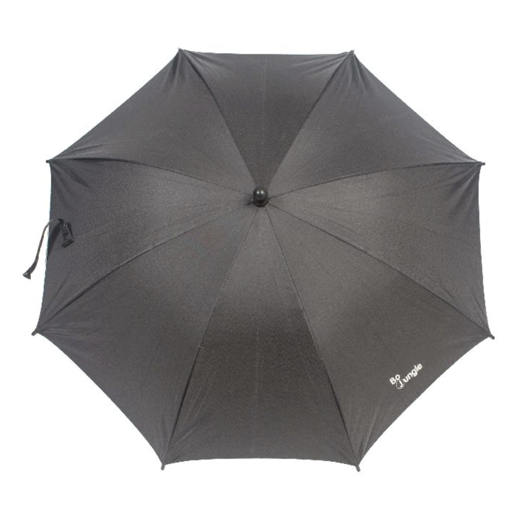 BoJungle | Parasol Buggy/Wandelwagen Uni Black UV-bestendig