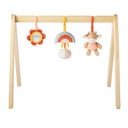 Nattou | Speelboog met speeltjes Wooden Arches with Toys Mila, Lana & Zoë koraal