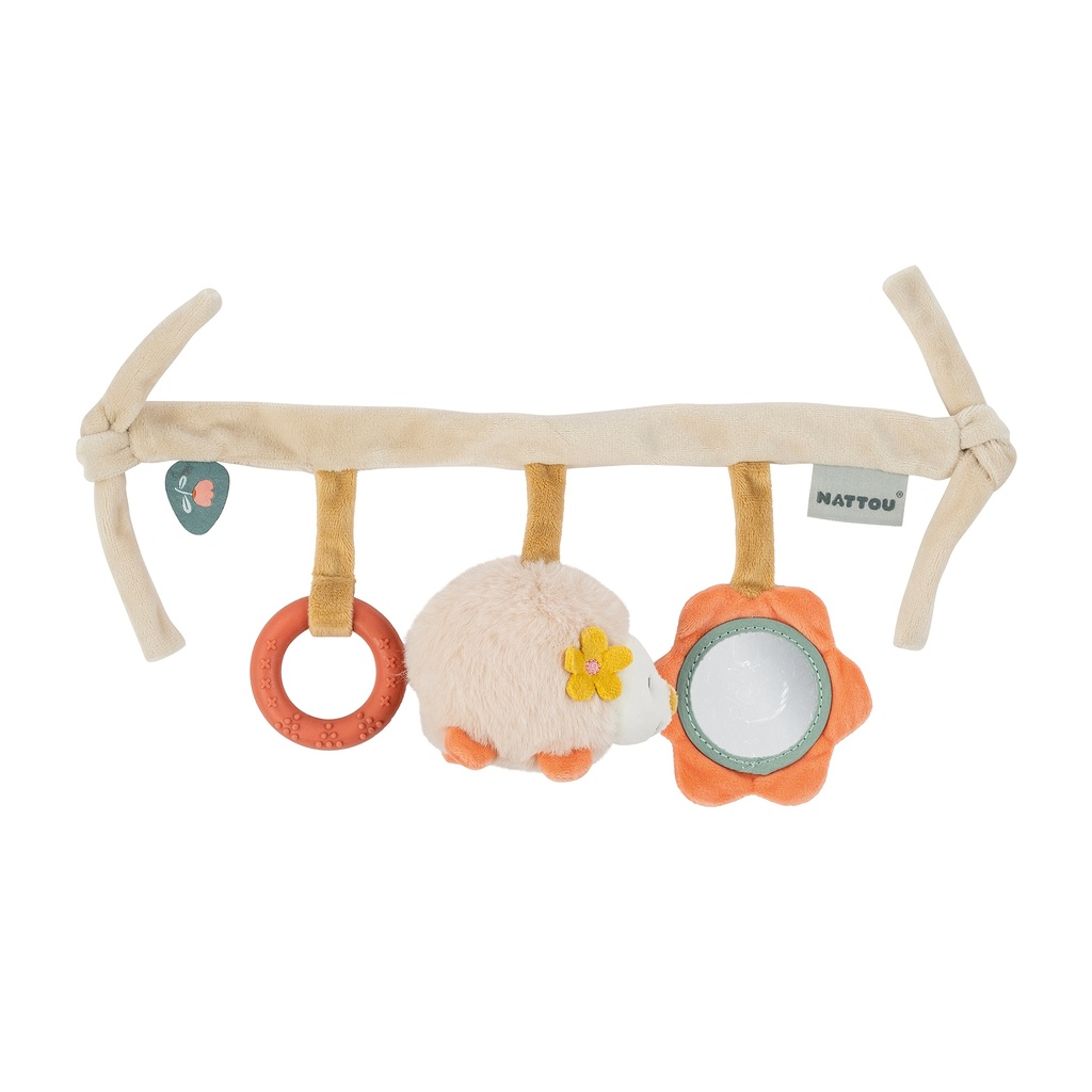 Nattou | Maxi-Cosi hanger Maxi toy Mila, Lana & Zoe zand beige