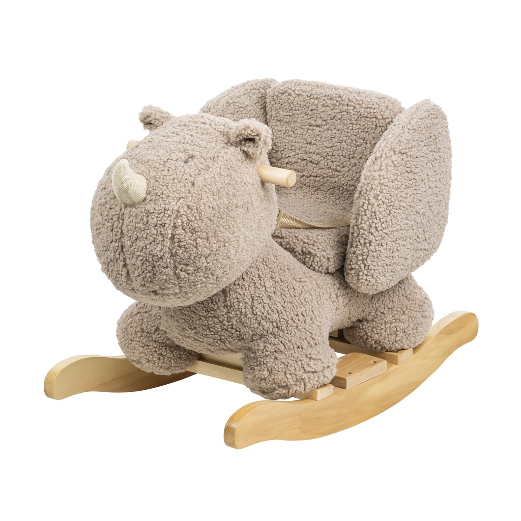 Nattou | Schommelpaard Rhino Rocker Teddy taupe 