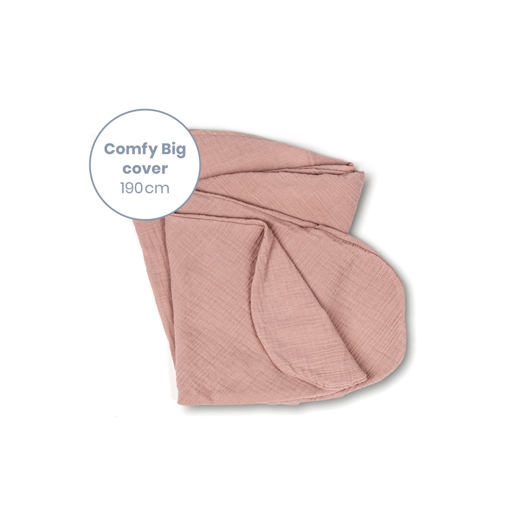 Doomoo | Positioneringskussenhoes Comfy Big cover pink