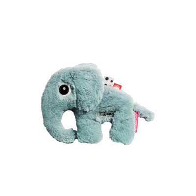 PLUCHE KNUFFEL, Cuddle Cute, Elphee, blue, blauw, olifant, textiel, vanaf 0 maand, 2024