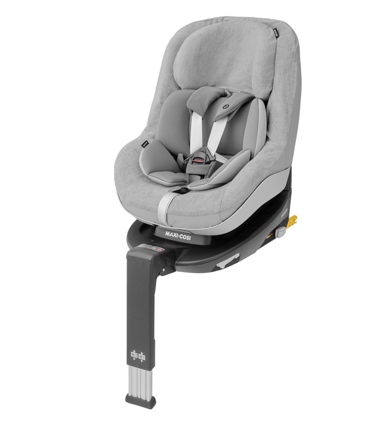 AUTOSTOEL HOES, Pearl Family, fresh grey zomerhoes, vr Pearl Pro2 i-Size, Summercover, 2022